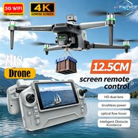 2026New Drone 4K Camera with Screen Live View Brushless Motor Stabilized Airdrop Quadcopter for Beach Photography Party Surprise