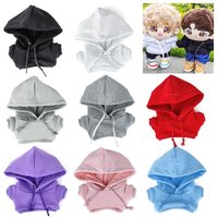 Hand gefertigte Mode Kleidung Hoodies für 10/15cm/20cm Baumwoll puppen Sweatshirt Outfits für bjd Puppen Top für ob11