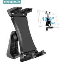 Support de tablette Soporte rotatif portable 2 en 1 360 ° Clip de support rotatif support réglable pour iPad Pro 12.9 Mini Xiaomi Huawei Pad