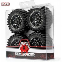 85mm Tires Wheel 12mm Hex Hub for 1/12 Hyper GO MJX 10208 MN300 RC Car Upgrade Parts Accessories