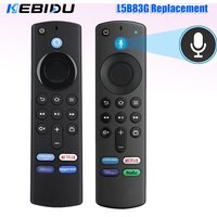 KEBIDU Smart Voice Remote Control Replacement TV Stick 4K MAX Lite Cube Smart Remote Works with Alexa for Fire Stick TV 3rd Gen