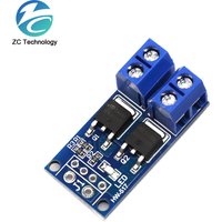 15A 400W MOS FET Trigger Switch Drive Module PWM Regulator Control Panel for arduino DC 5V 12V 36V