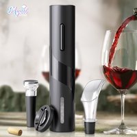Elektrischer Weinöffner, automatischer Korkenzieher, Weinöffner für Bier, Batterie, Flaschenöffner, Folienschneider, Küche, Bar, Dosenöffner
