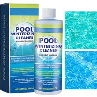 Poolwasser-Klärer, 100 ml, schnell wirkendes Flocculant, Schwimmbadreiniger, geruchsbeseitigende Algenprävention, sicher für Kinder und Haustiere