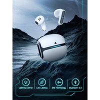 TWS Wireless Earphone Bluetooth 5.4 Bone Conduction Earbuds Clip Ear Music ENC Call Noise Reduction Headset Sports Earphone