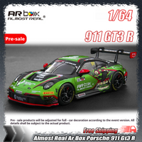 Pre-Sale October 1:64 Almost Real Ar Box Porsche 911 Gt3 R Die-Casting Model Car Gt World Challenge Asia Cup Mandalika Round 911