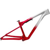 AliExpress Airwolf Lightweight Carbon XC Full Suspension Bike Frame with shock 29er MTB Frameset with Boost & BSA Bottom Bracket Customizable Color