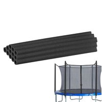 Pole Foam Sleeves Trampoline Bar Sponge Cover 12 Pcs Tube Padding Replacement Anti-collision Protective Part For Outdoor Garden
