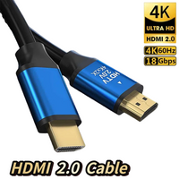 4K@60Hz HDMI Cable 2K@120Hz HDMI-Compatible Cable 18Gbps Adapter for PS5 PC eARC HDR Apple Splitter Switch HDMI 2.0 Cables