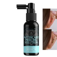 1pc After Care Piercing Solution 50ml Gentle Safe Mist Piercing Spray Aftercare For Adults Men Women Friends Daily Home Indoor