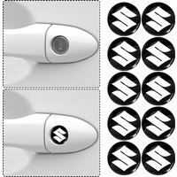 Car Door Keyhole Sticker Auto Lock Decoration Protection Decal Caps For Suzuki Swift Samurai Vitara SX4 Jimny Alto Kaiser Ingnis
