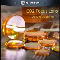 BLUETIMES Focus Lens for Laser Engraving Machines Dia.20mm/25mm F38.1/50.8/63.5/76.2/95.25/101/127/190mm CO2 ZnSe Focus Lens