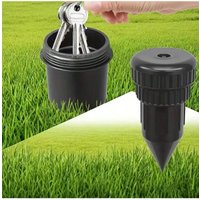 1pc Garden Key Hide for Outdoor Garden and Patio Security Protection Garden Key Holder Sprinkler Key Money Storage Prevent Lost