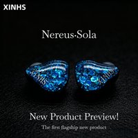 XINHS Nereus Sola HiFi IEM Multi Unit Dynamic Graphene LCP Diaphragm 3.5mm 2pin Low Distortion IEM Suitable for Gaming Enthusias