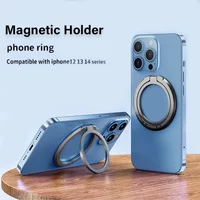 Magnetic Ring I Phone Holder For MagSafe Removable Grip Stand for Phone Support Portable Mobile Phone Magnet Foldable Bracket