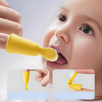 Children's Teeth Oral Care Cleaning Brush Baby Health Finger Toothbrush Dust-Proof Portable Pet Toothbrush