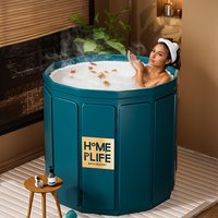 Extra Large Foldable Portable Bathtub, Bathtub, Bathtub, Shower Bathtub, Footbath for People, Spa Bathtub
