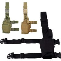 Accessoires tactiques étui en Nylon chasse Airsoft pistolet goutte jambe étui pochette réglable ceinture étui pour pistolet universel