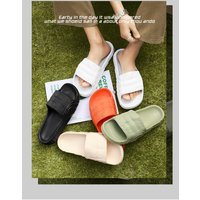 Man Fashion Sandals Solid Beach Slippers Summer Non Slip Sandals Soft Unisex Slides Women Luxury Outdoor Ultralight Shoes