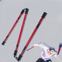 Jujutsu Kaisen Weapon Cursed Tools Three Section Cudgel Playful Cloud 50cm Anime PVC Sword Weapon Model for Cosplay Gifts Toys
