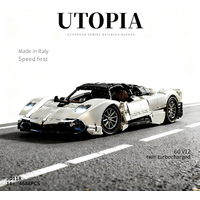 4688PCS Technical Utopia Sport Car Building Blocks Racing Vehicle Model MOC Construction Bricks Toys Gift For Children Adult