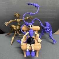 Lily Jointed Doll Toy Clown 1006Lily Flexible Joints Smiling Sleeping Bobo Game Time Collectible Static Model Toy