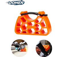 DOMEN Bicycle Handlebar Stand MTB E-Bike Inverted Parking Rack Stable Clip-On Bracket Bike Repair Tool For 30-34mm Bike Grips