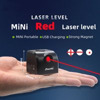Mini niveau Laser lignes transversales horizontales et verticales ligne de faisceau Laser vert/rouge Super puissante à l'intérieur et à l'extérieur bricolage Portable