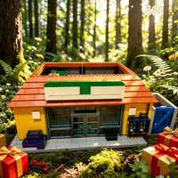 Ready To Ship Grocery Store Building Model Blocks Set Exquisite House Assembly Toys Classic Bricks Kit Wonderful Gifts for Adult