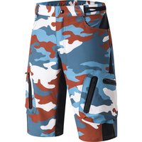 AliExpress HISERWA Men Cycling Shorts Summer Downhill Mountain Bike short Camouflage Racing Shorts Motocross Racing Shorts Moto Pants