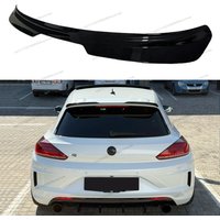 For Volkswagen VW Scirocco MK3.5 R GTS 2014-2017 Maxton Style Rear Roof Spoiler Cap Tail Wing Boot Lip Body Kit Extension Trim