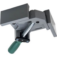 Aluminum Alloy Wood Working Jigs, 90 Degrees Angle Clamp, Single Handle, Adjustable Swing Jaw for Welding Woodworking, Photo Fra