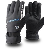 AliExpress WRELS Winter Thermal Waterproof Cycling Gloves Men Women Warm Unisex Skiing Riding Motorcycle Hiking Sport Mittens