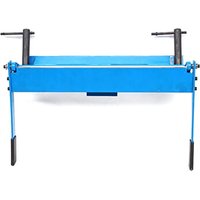 630mm Manual Pipe Bender Metalworking Bender 1.2-1.5mm Sheet Metal Bending Beam Angle 90° Folding Machine