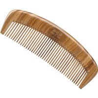Peigne à cheveux en bois de santal vert naturel, cheveux bouclés et raides, sans escarpins, sans STTransit, sans nœud, MS017