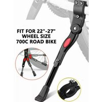 AliExpress NONE MTB Road Bicycle Kick Stand Aluminum Kickstand 32-36.5cm 700C Adjustable Mountain Bike Support Side Rear Parkingrack