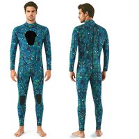3mm Spearfishing Wetsuits Neoprene Suits Fishing Diving Surfing Snorkeling Kayaking Camouflage Adult Full Body Thermal Keep Warm