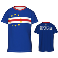 AliExpress Sugiuchi Cape Verde Flag Youth 3D Sports Mesh T-shirts For Kids Boy/Girl Tees Running Bike Soccer Tennis Football