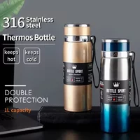 Portable large-capacity latte coffee cup, travel drinking cup, stainless steel iced tea cup, insulated flat-bottomed cup