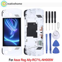 120HZ LCD Screen For Asus Rog Ally-RC71L-NH005W Game Console Display with Frame Full Assembly Repair Replacement Part