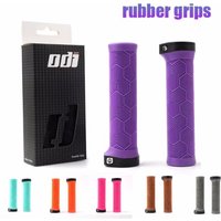 AliExpress NONE ODI Rubber Bicycle Grips 22mm Set Ergonomic MTB Handlebar Grips for Dirt Pit BMX And Mountain Bike in Purple Brown Pink Black