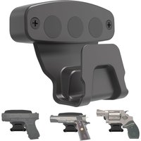 Magnetyczny uchwyt na pistolet do montażu na ścianie, magnetyczny stojak na pistolet z osłoną spustu, szybkie zwalnianie, udźwig do 6,8 kg (15 lbs)