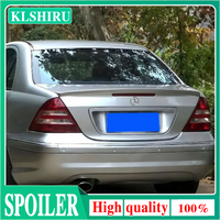 For 2001-2006 Mercedes-benz C class W203 Rear Trunk Lip Spoiler Rear window Roof Spoiler ABS Plastic Tuning Body Kit Accessories