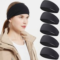 Sweatband for Men Women Elastic Sport Hairbands Head Bands For Yoga Head Bands Headwear Headwrap Sports Outdoor Hair Accessories