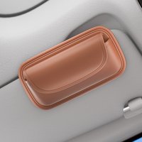 Car glasses case car sun visor glasses clip sunglasses receipts documents mobile phone storage glasses bag in the charter car