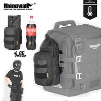 Rhinowalk Motorcycle Bottle Holder Quick-Release 1.5L Insulated Versatile Pack Motorbike Tail Painner Bag With MOLLE System