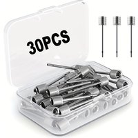 30pcs Air Pump Needle , Ball Inflation for Basketball, Soccer, Volleyball, Football or Rugby Balls