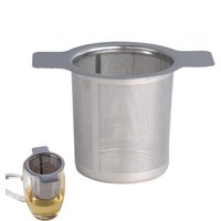 Stainless Steel Tea Strainer Loose Leaf Tea Strainers Reusable Spices Seasoning Ball Strainer For Soup Stock Marinades Hot Pot