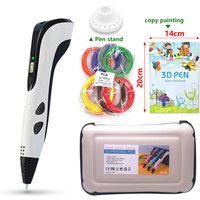 3D Printing Pen Set with PLA Materials Portable Storage Bag Creative Drawing DIY Handcraft Tool Kit for 3D Art Painting