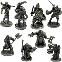 Middle Ages Legion Wraith Soldiers Models Figurines Miniatures Metal Copper Mens Gifts Desktop Ornaments Decorations Crafts